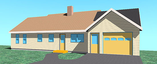 Residential Rendering Old Towne Maine